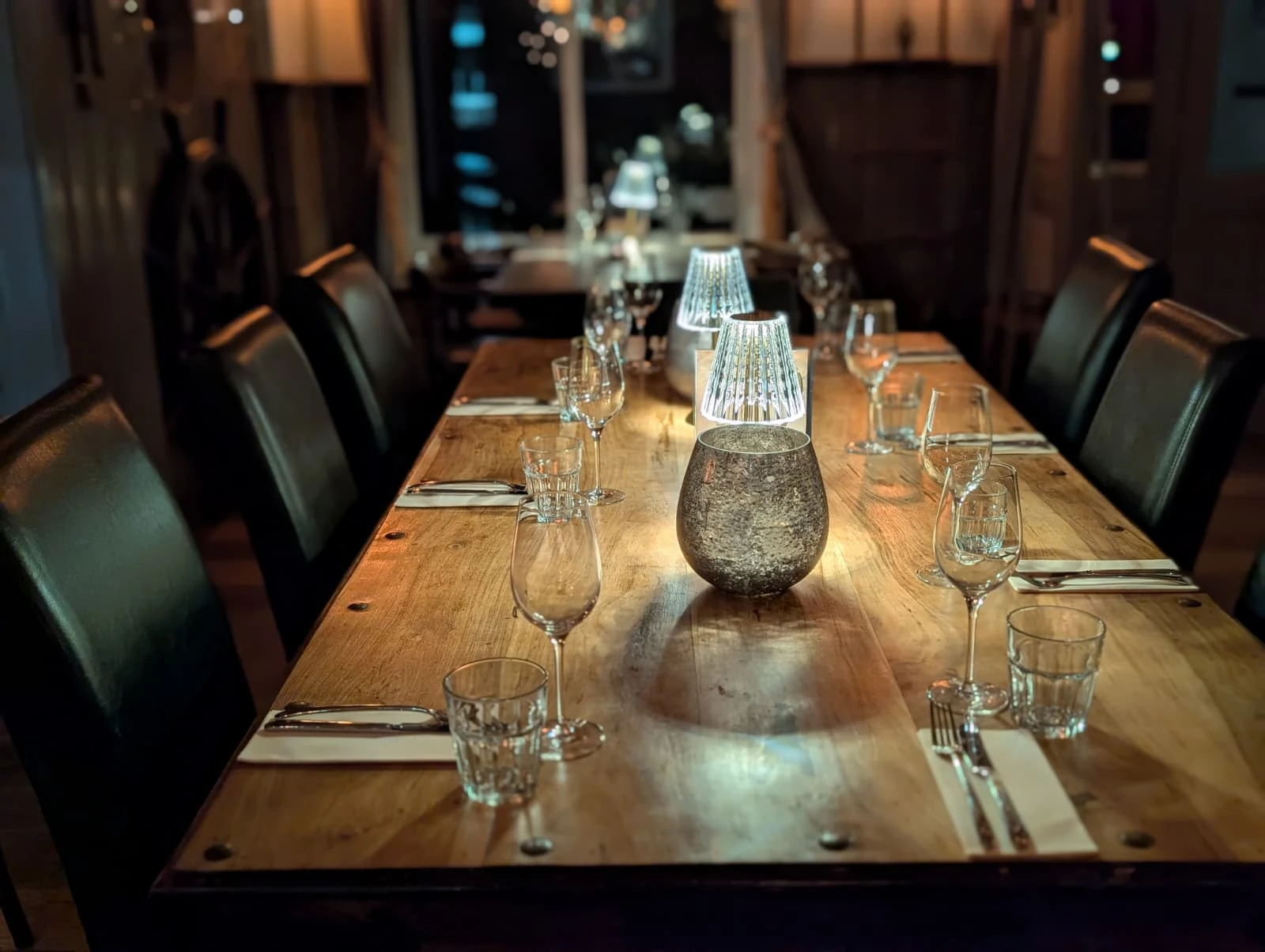 Een gedekte tafel bij De Peperboom